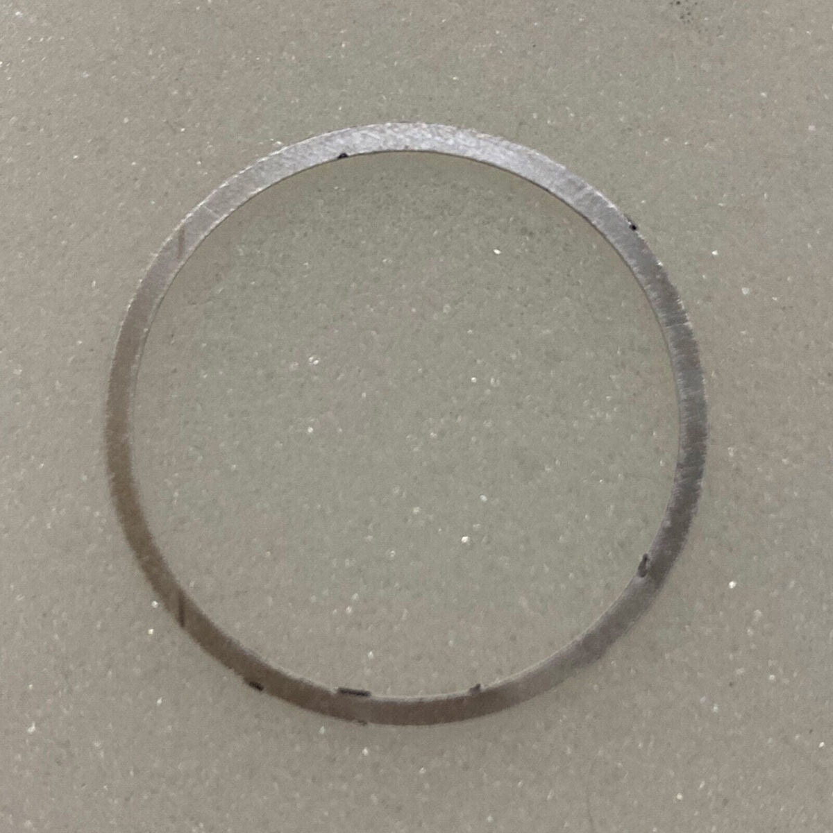 Green Luminous Metal Watch Inner Shadow Circle Ring Repair Parts for Watch Cover