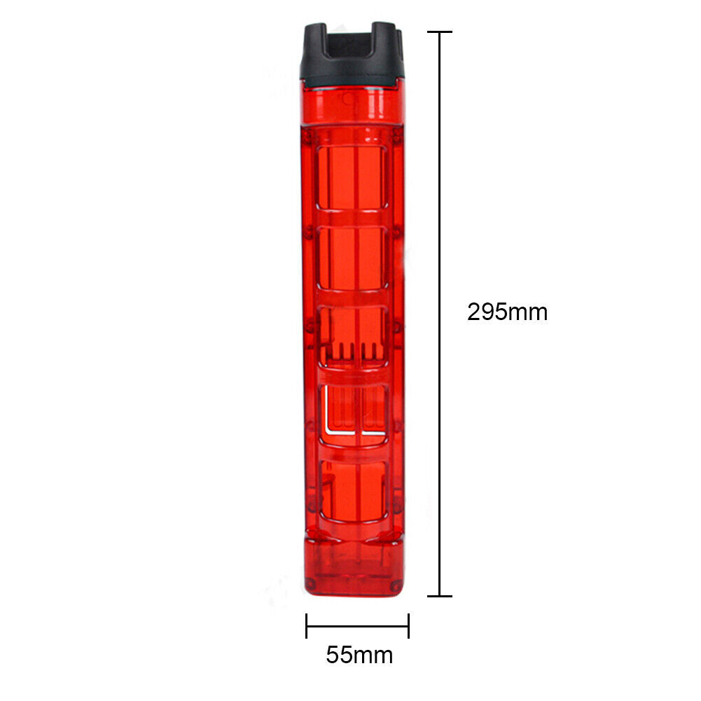 Fishing Box Rod Barrel Holder Pole Tube Stand Bracket for MEIHO Box (Red)