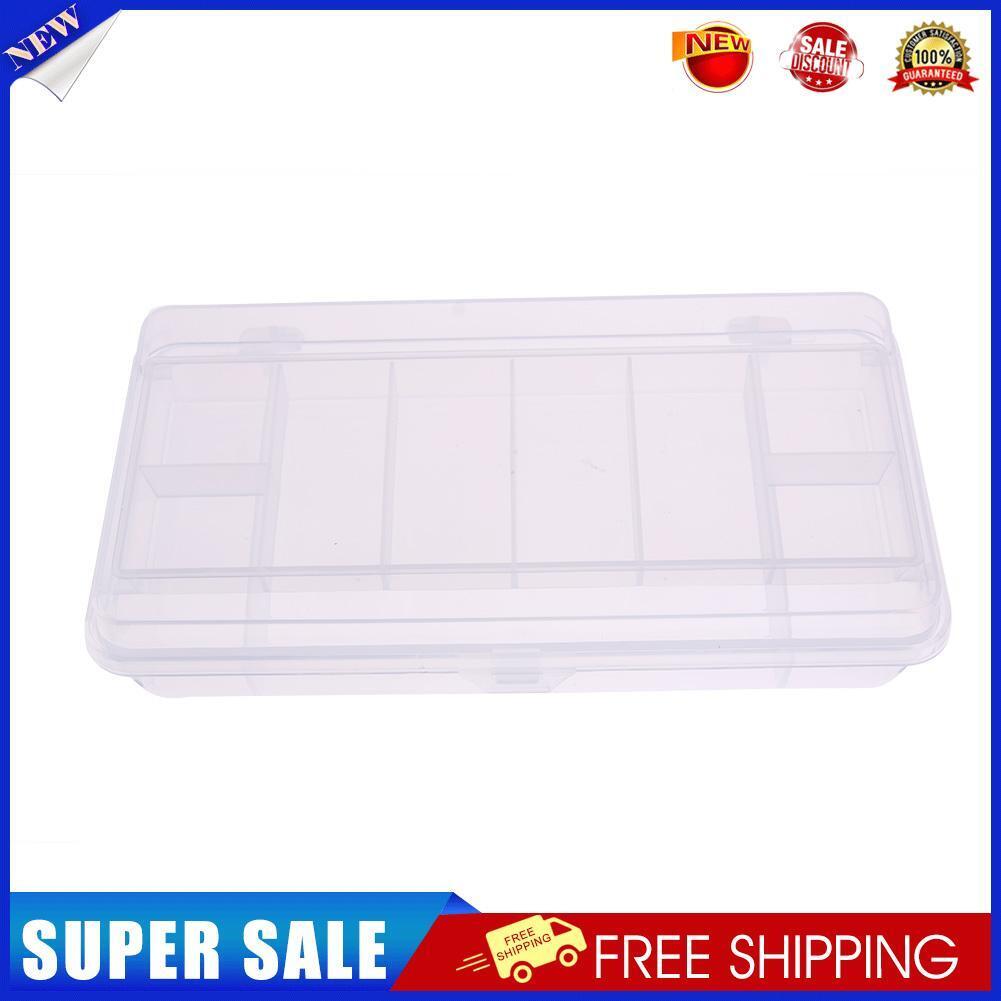 2 Layer Multifunctional Fishing Lure Plastic Box Portable Kit Storage Case