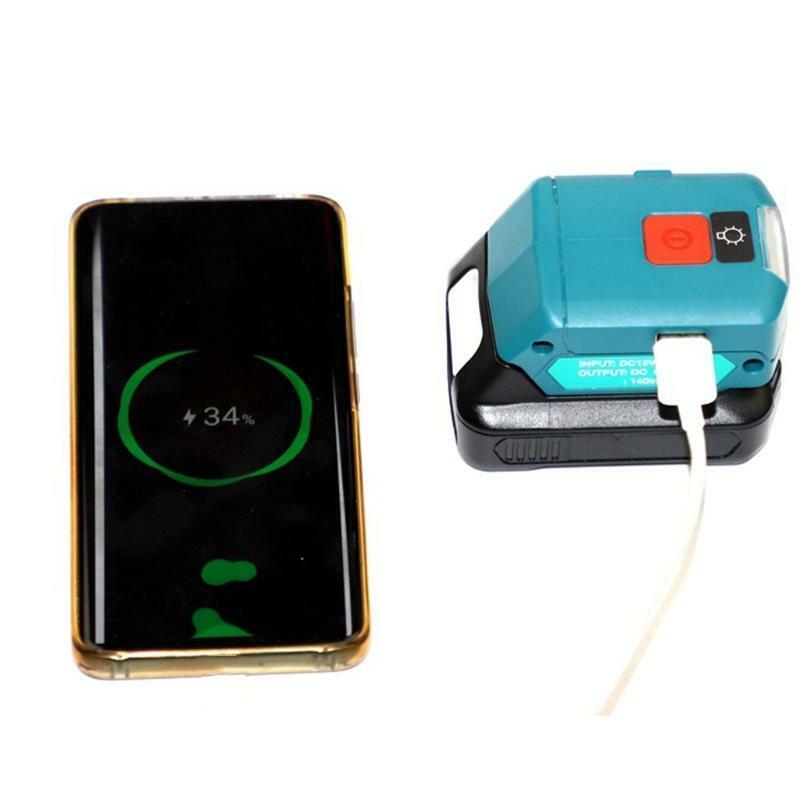 Portable LED Light Rechargeable Flashlight Working Lamp Adapter for MT1015 ML103