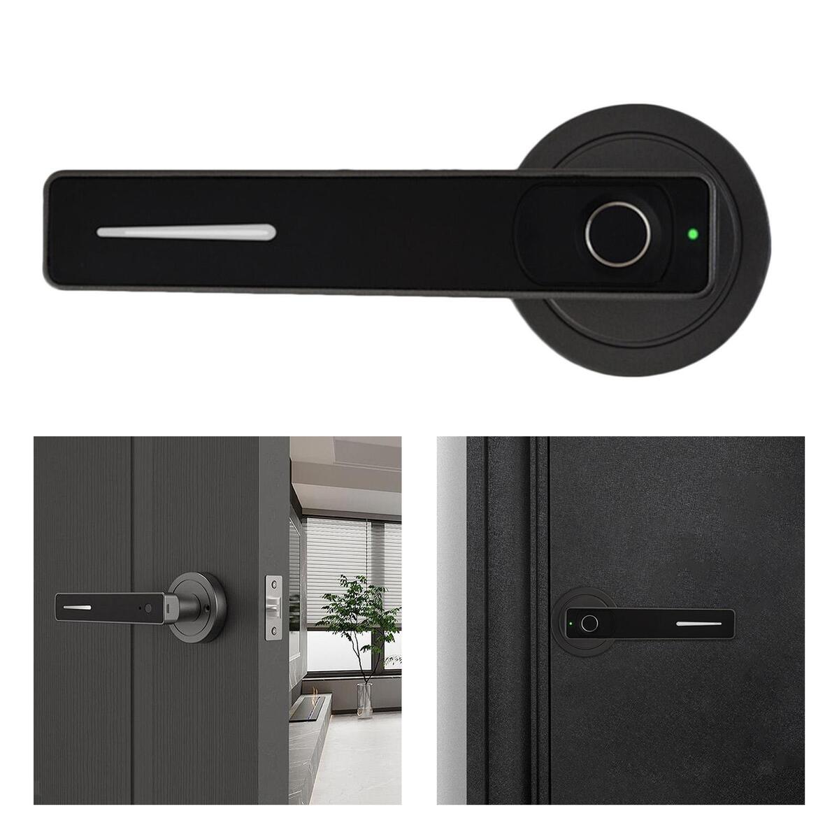 Fingerprint Door Digital Lock Smart Biometric Lock Anti-Theft Fits for Hotel