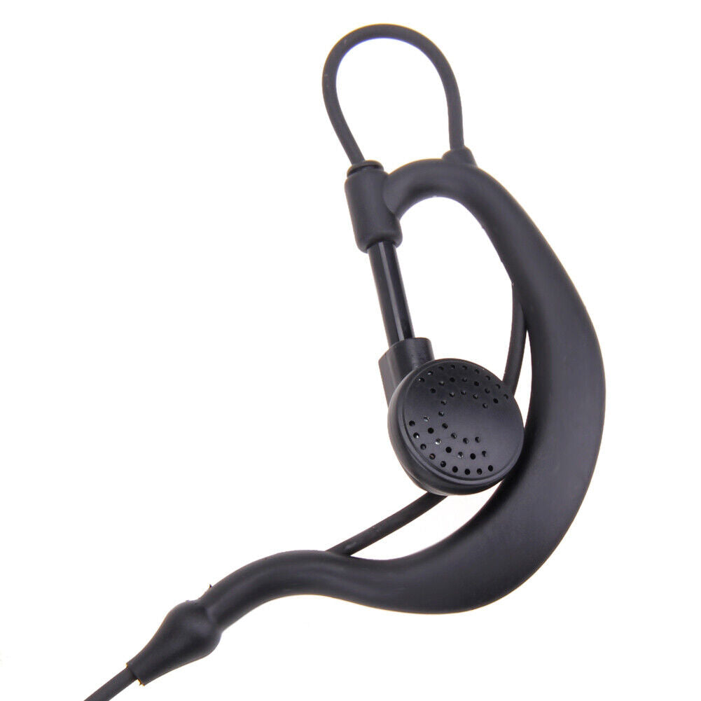 2 Pin Dual PTT Earpiece Headset Mic for Baofeng UV-82 UV-8D Walkie Talkies