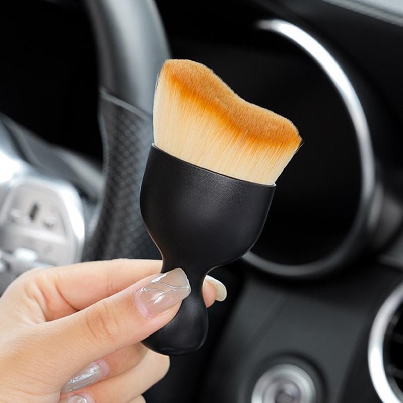 Auto Air Outlet Cleaning Brush Car Seat Cleaning Tools Soft Nylon Wool Brush