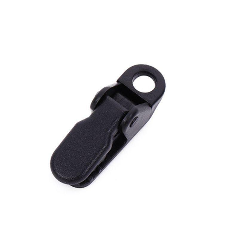 100 Pcs Tent Awning Canopy Clamp Tarp Canvas Caravan Clip Snap Gripper Jaw Grip