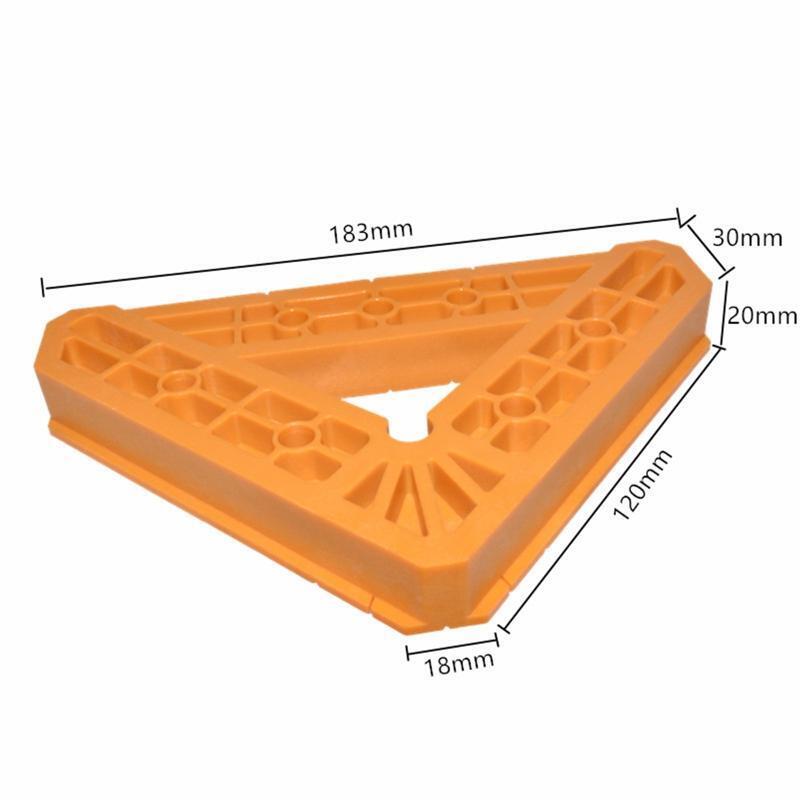 Anti-corrosion 90 Degree  Right Angle  Triangle Clamps  for Picture Frame Box