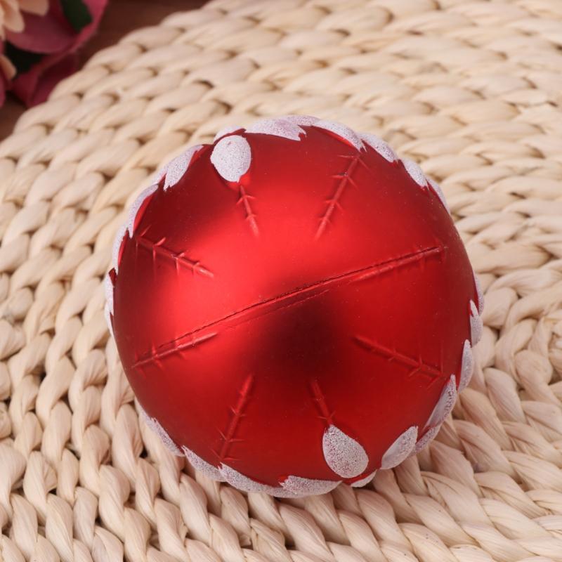 3.15'' Christmas Balls Shatterproof Painted Ornaments Party Decorations Set of 6