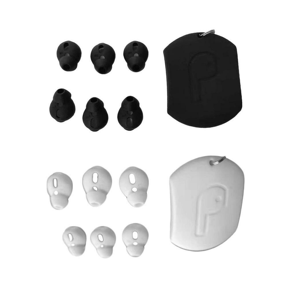 3 Pairs Silicone earplugs   Replacement  for  White