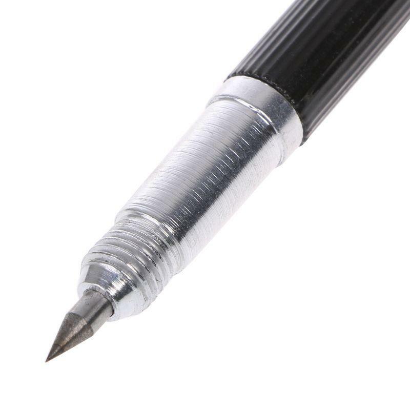 Double End Sharp Tungsten Steel Tip Scriber Clip Pen Ceramics Glass Shell Metal