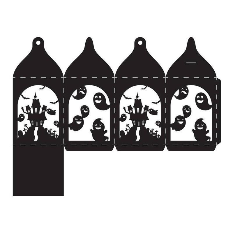 Ghost Gift Box Cutting Dies Photo Album Decoration Accessories DIY Crafts
