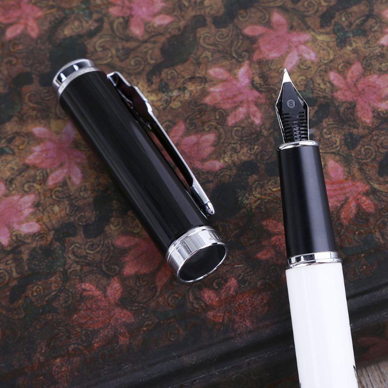 Fountain Pen Medium Nib 0.5mm Business Supplies For School Student Plum Blossom