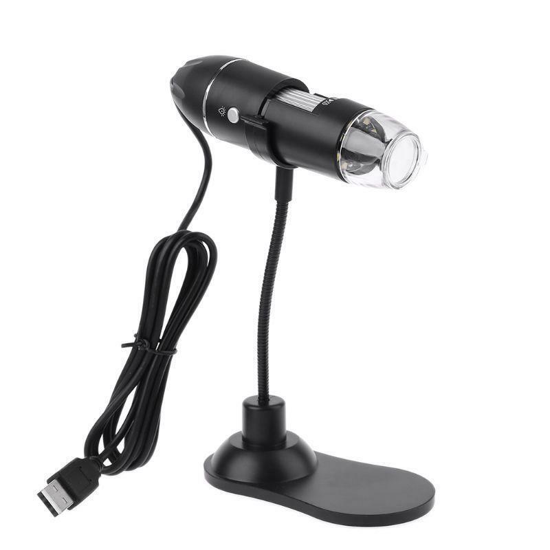 1000x Digital Magnification with Adjustable Stand 8 LED Compatible with Windows