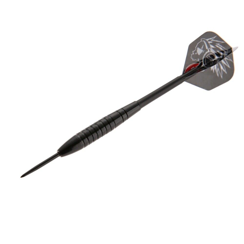 6 Pcs/2 Set Professional Steel Tip Darts Needle Dart Torpedo Barrel Darts 22g