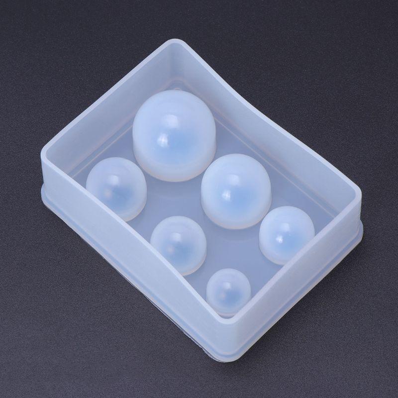 Globe Pendant Silicone Molds DIY Jewelry Making Cake Decor 9/12/15/16/20/25mm