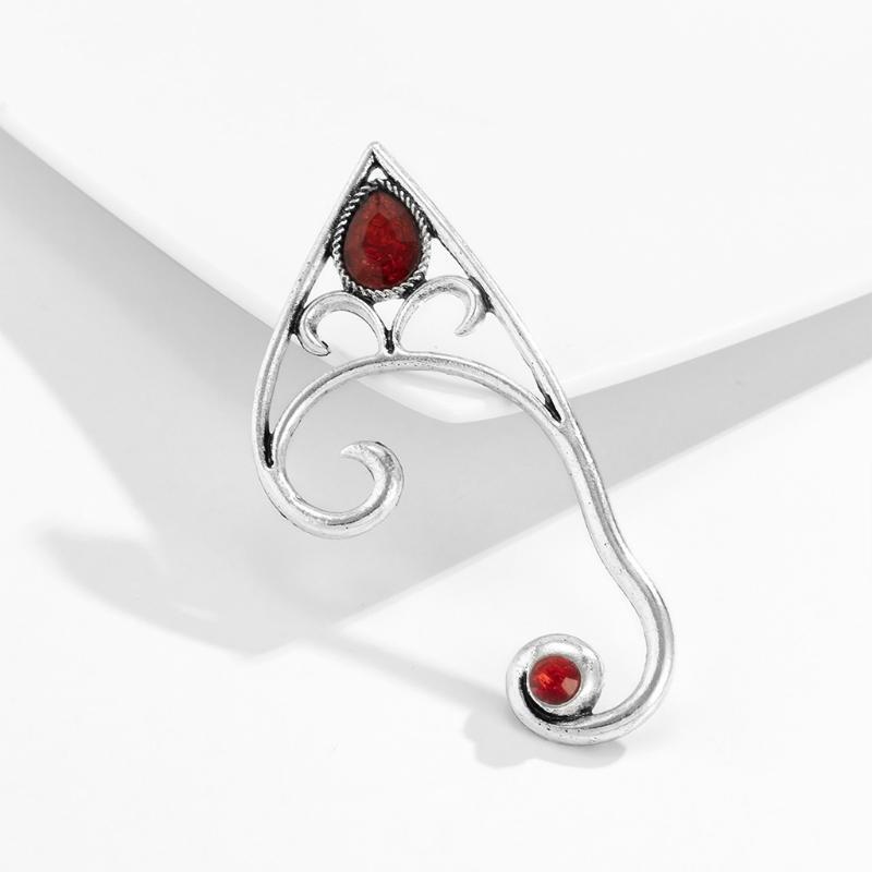Fashion Hollow Ear Cuff Ear Clip Clip-on Ear Wrap Jewelry for Women Girls Fairy