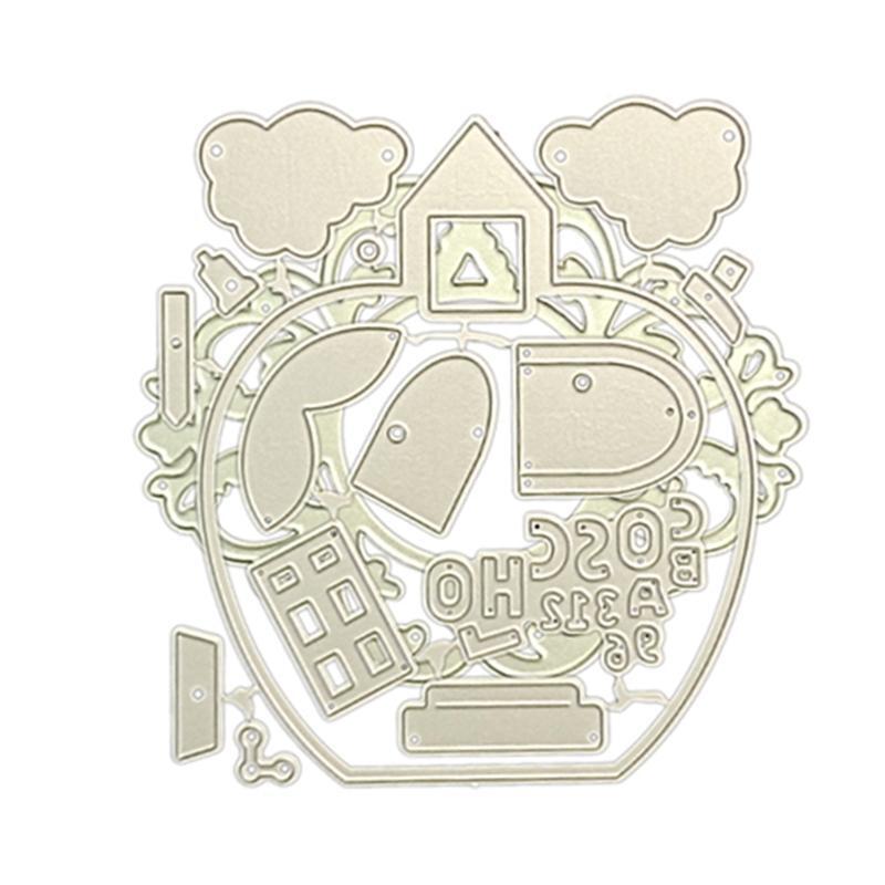 Cartoon Airplane Cutting Dies Stencil Scrapbooking DIY Album Stamp Paper Card