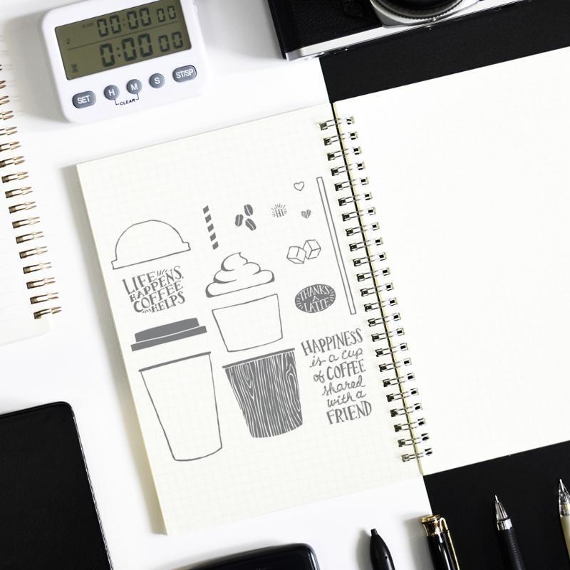 Coffee Cup Silicone Clear Seal Stamp DIY Scrapbooking Emboss Photo Album Decor