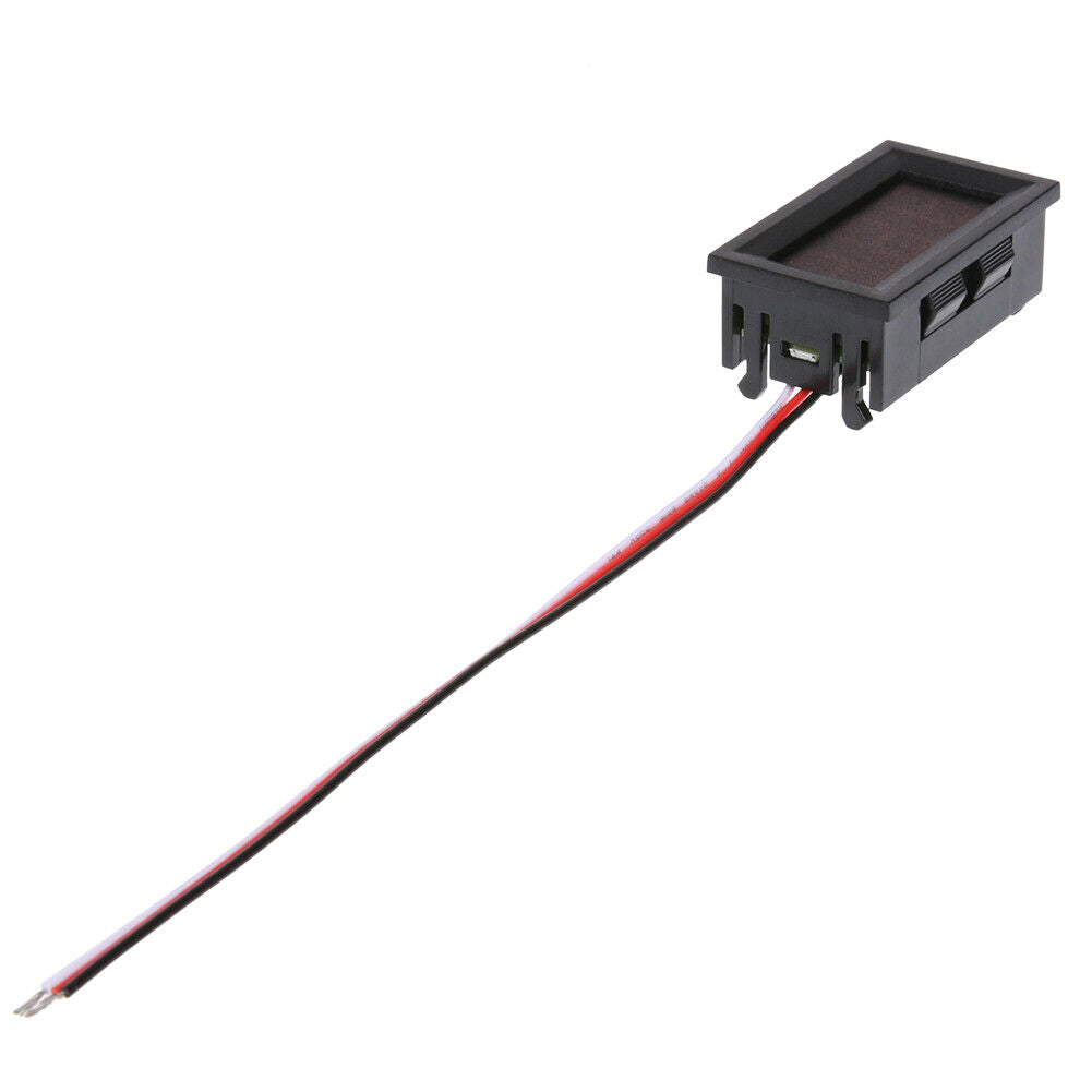V27D 0.56inch LED Digital Voltmeter DC 0-40V Three Line Volt Meter(Red)