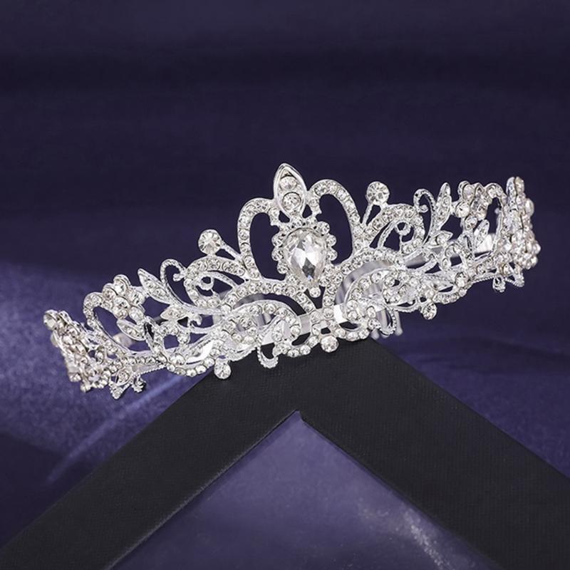 Tiaras Crown, Crystal AB Rhinestones Tiaras and Crowns for Women Princess Tiara