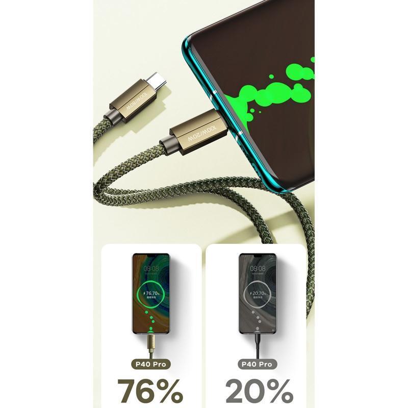 USB C to Multi 2 in 1 USB Long Charger Cable 480Mbps w/Dual Type C USB Connector