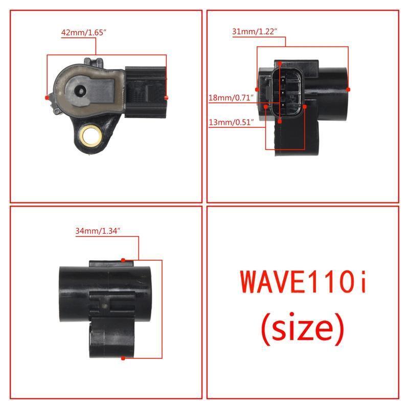 Motorcycle Accessories Throttle Position Sensor Fit for Wave110i 125i Beat Cg