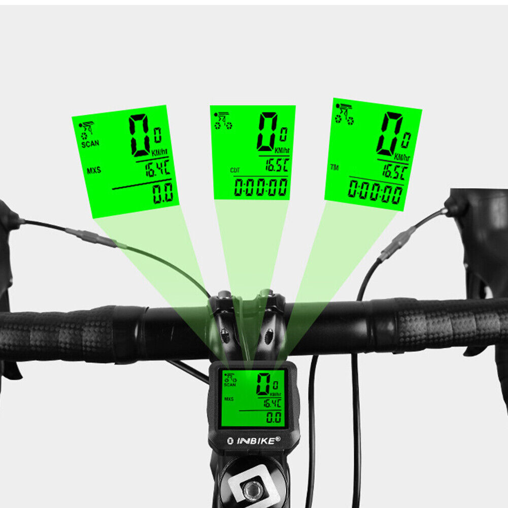 INBIK Cycling  Bicycle Computer Speedometer MTB Road Bike Wired Odometer