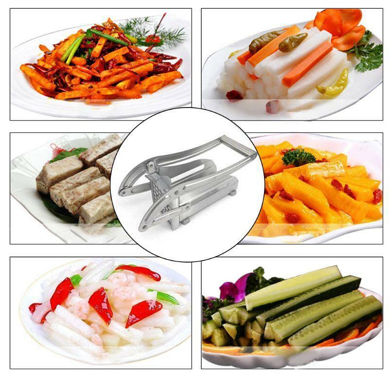 Multipurpose French Fry Potato Cutter Stainless Steel Potato Vegetable Slicer