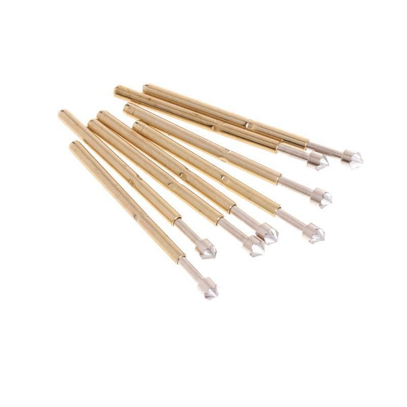 100 Pcs Spring Test Probe Pogo Pin P75-LM2 Dia 1.02mm Length 16.5mm