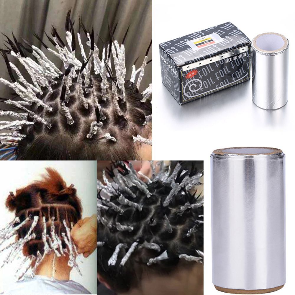 Salon use Hair Perm Aluminum Foil Perm Tool Separating Stain Hair Dye Paper