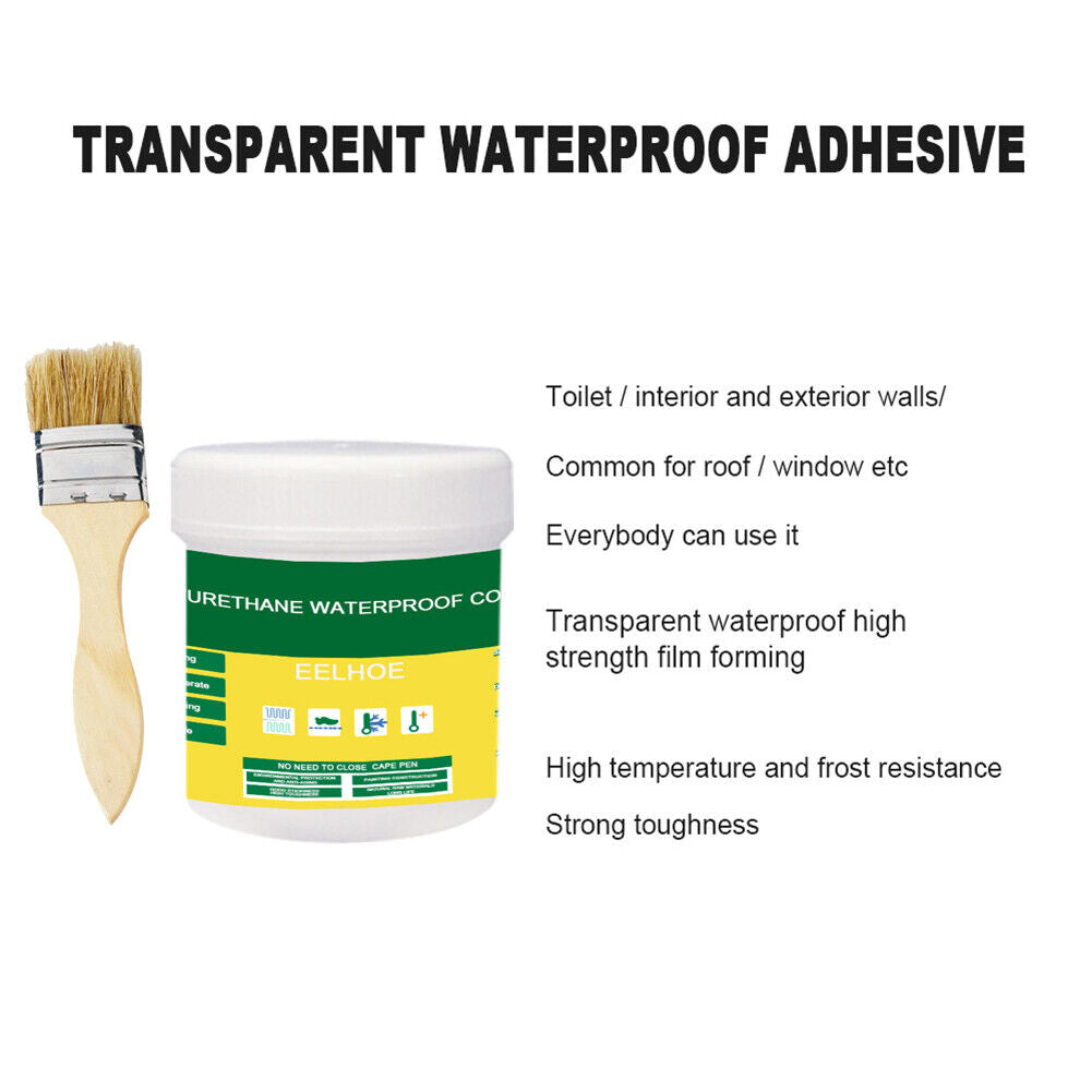 Waterproof Sealant Paste Repair Broken Surfaces Sealer w/Brush (100g)