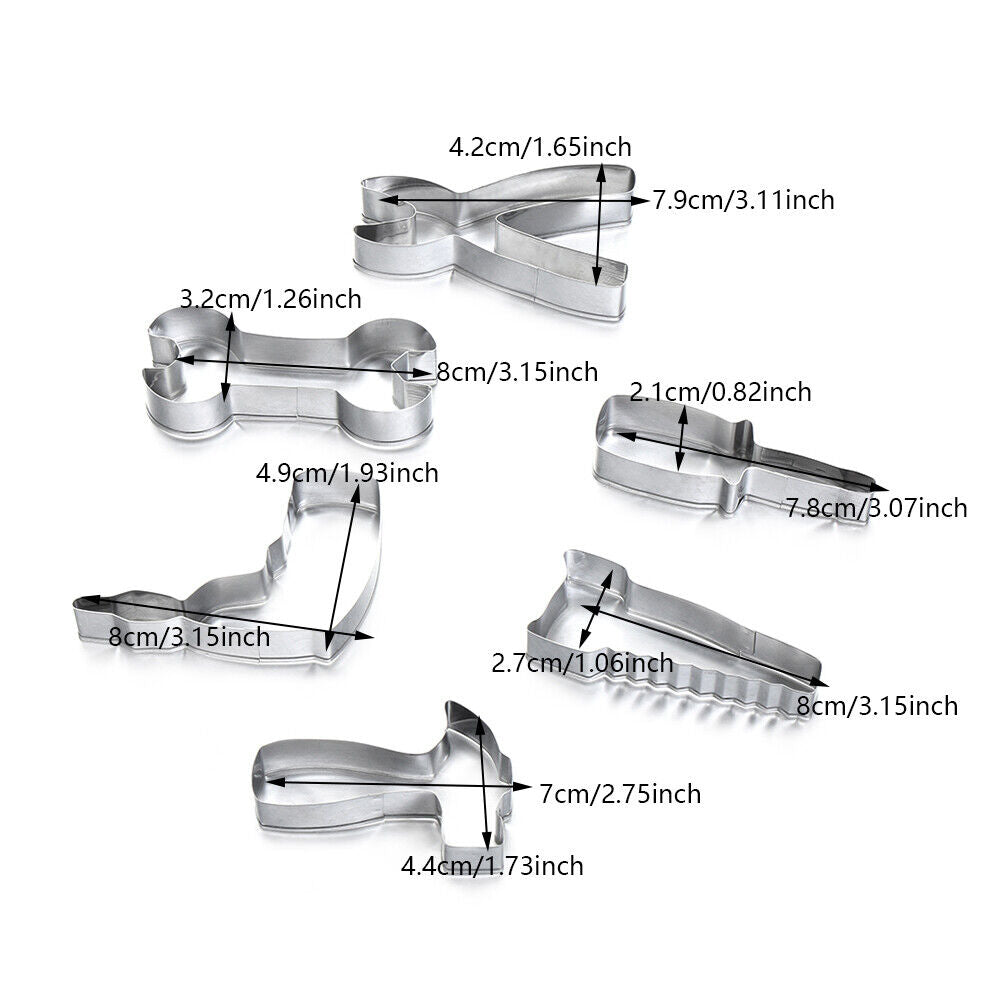Metal Stencils Cake Mold Biscuit Mould Baking Pastry Tools Cookies Cutter