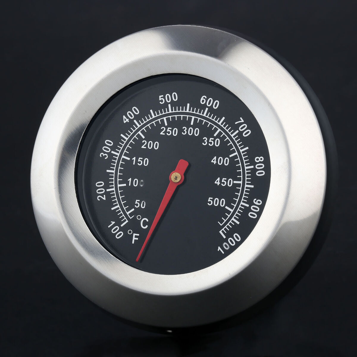 Outdoor Steel Temperature Gauge Barbecue BBQ Smoker Grill Thermometer 100-1000?