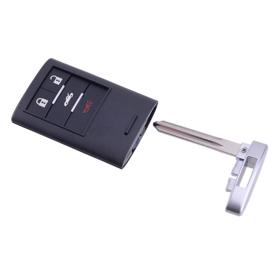 2pc Remote Key Fob Shell Fit For Chevrolet Corvette 2008-13 Cadillac XLR 2008-09