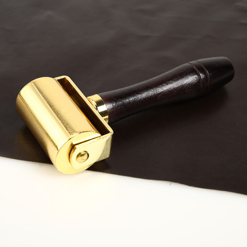 DIY Leather Edge Laminating Roller Craft Creaser Handwork Smoother (60mm)