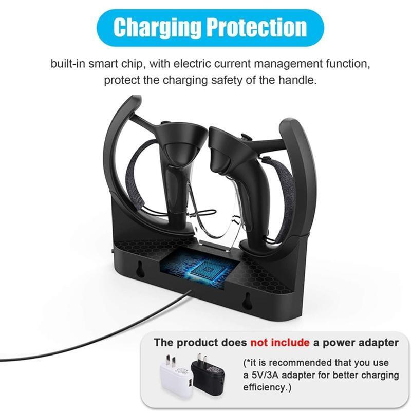 Quick Charging Dock Controller Charging Base for Valve Index VR Accessory