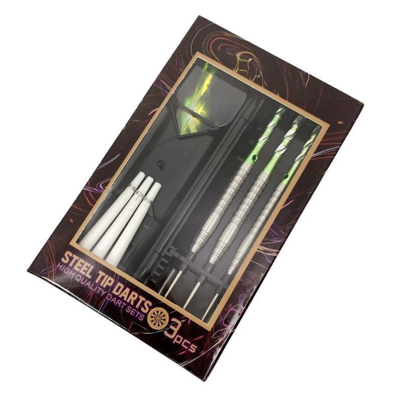 Professional 23 Grams 90% Tungsten Steel Tip Darts Aluminium Shafts with Storage
