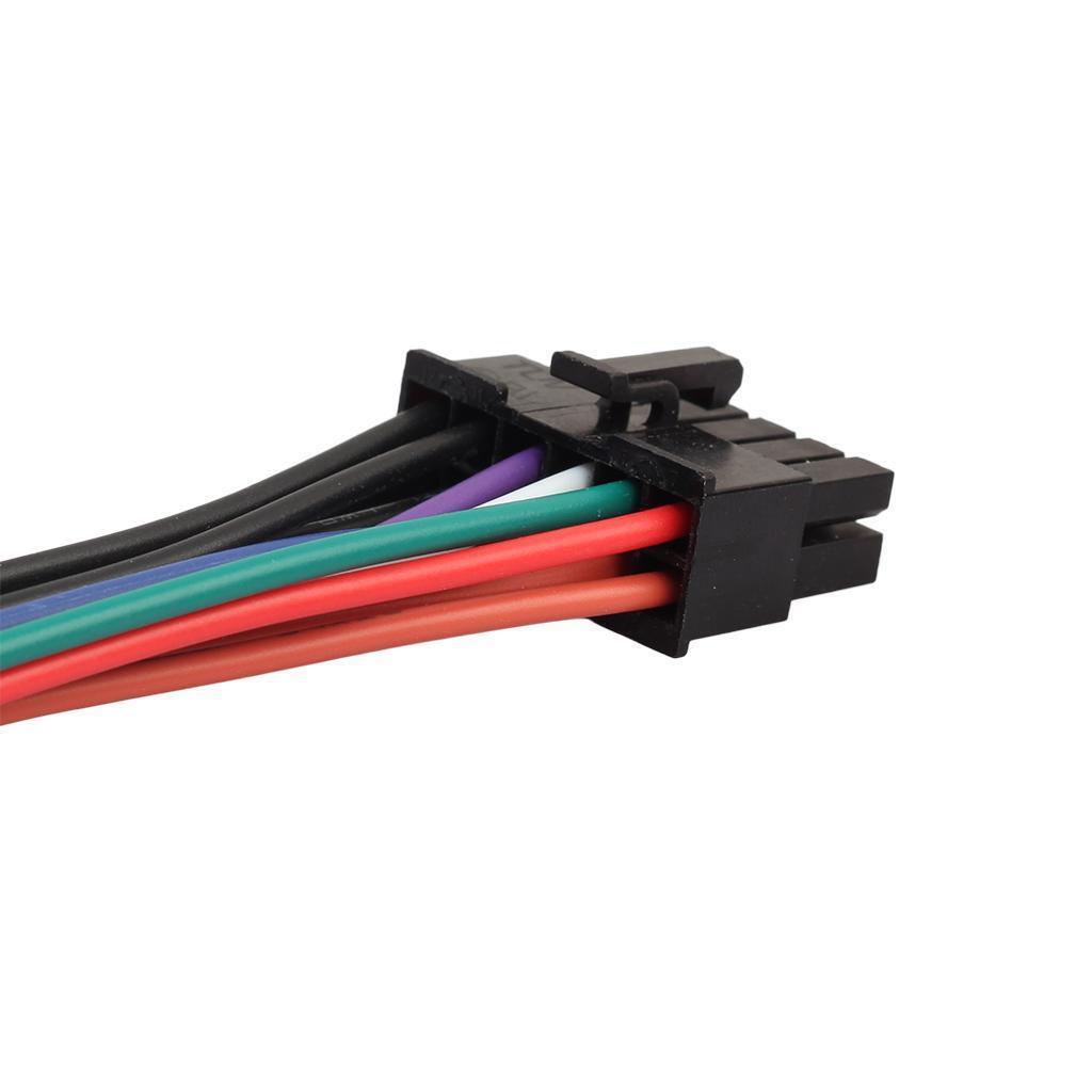 6 "ATX 24-pin Socket for 12-pin Converter Adapter, Power Supply Cable 18AWG
