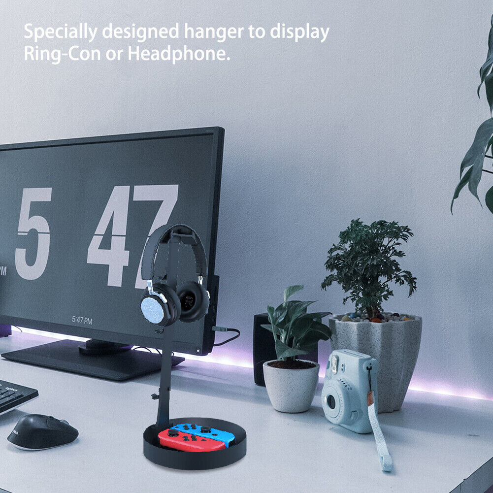 Universal Controller Stand for Nintend Switch Pro Ring Con Headphone Holder