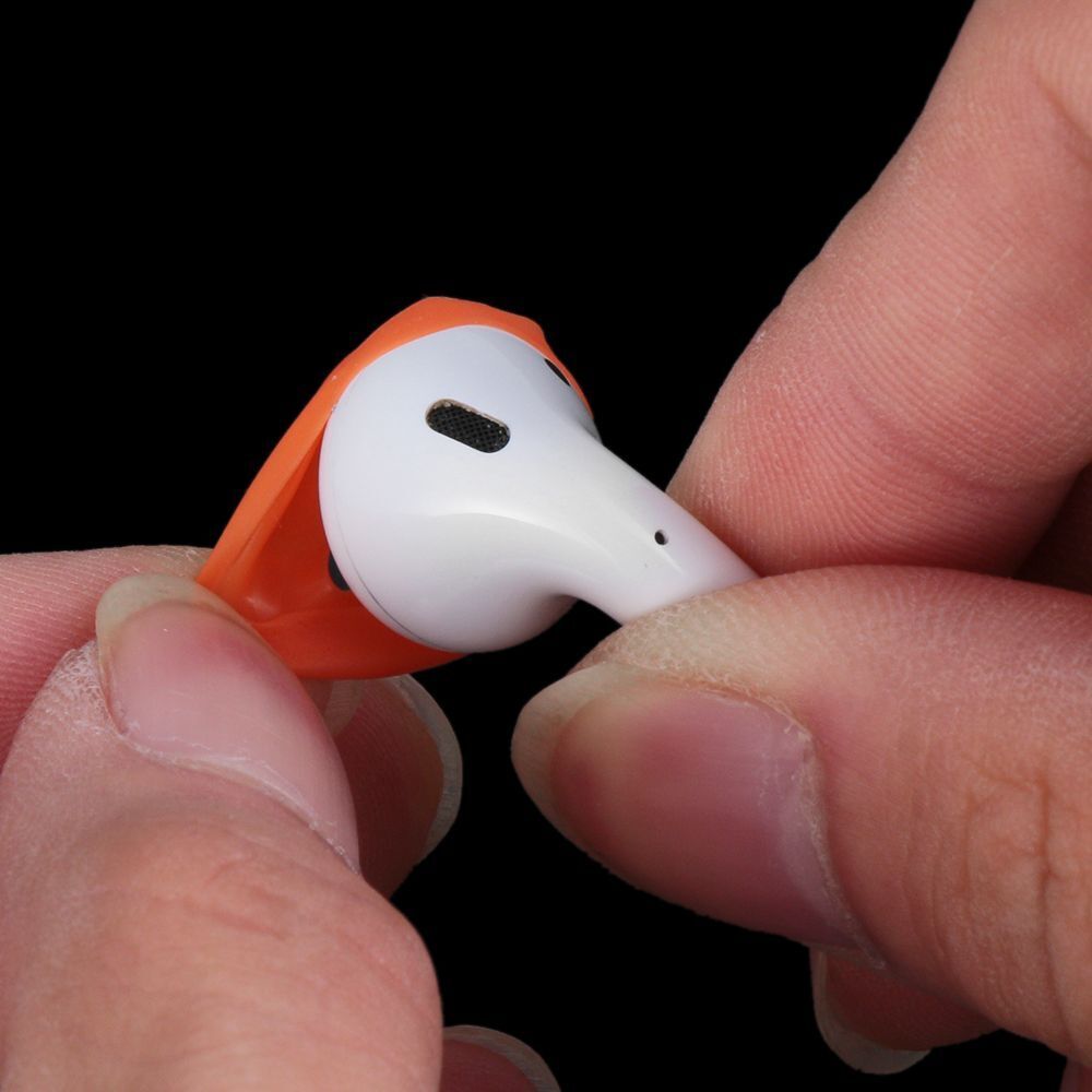 Thin Earphone Tips Noise Isolating Replacement Eartips Silicone Case Cover