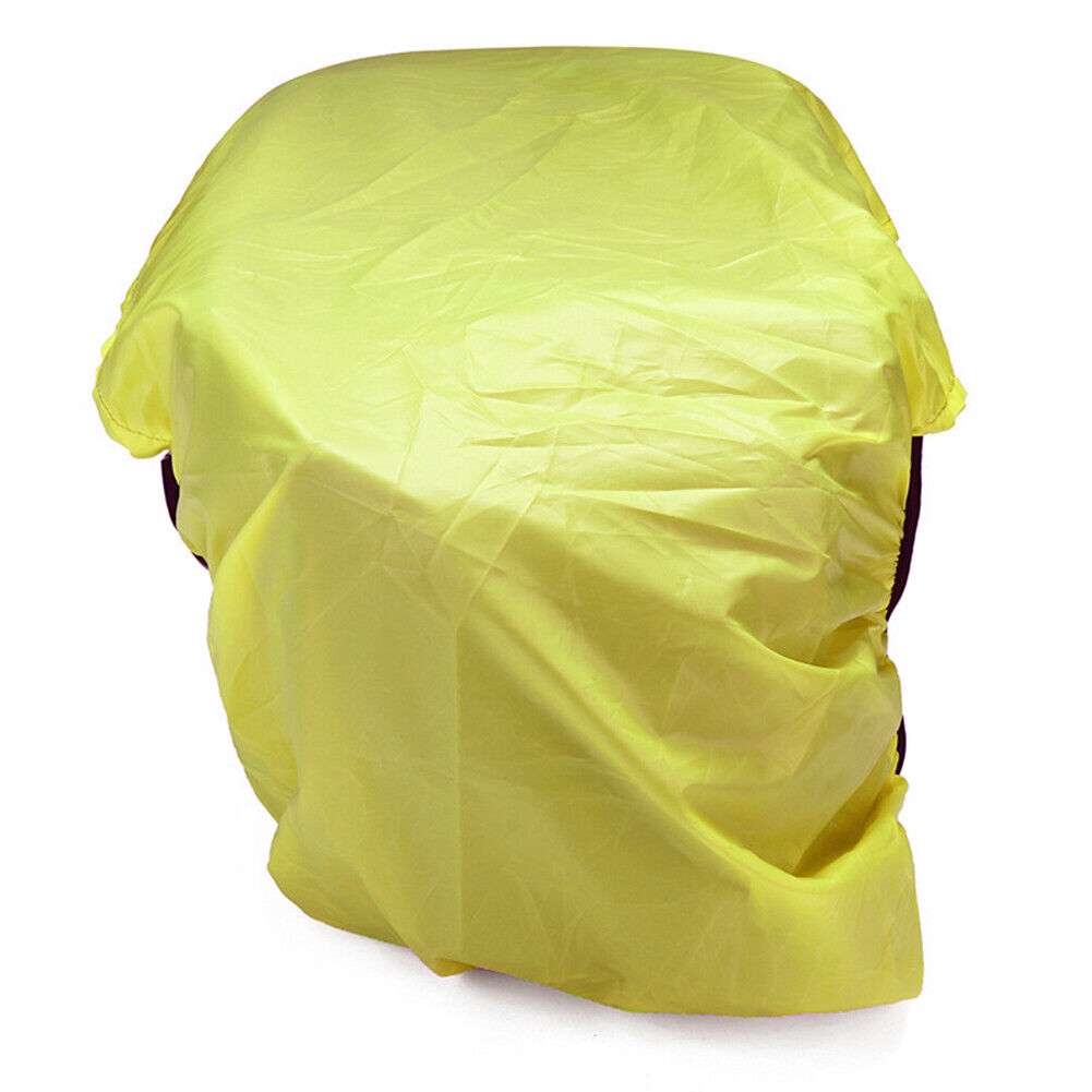 Bicycle Pannier Bag Rain Cover MTB Bike Tail Rear Rack Pouch Cover (Yellow)