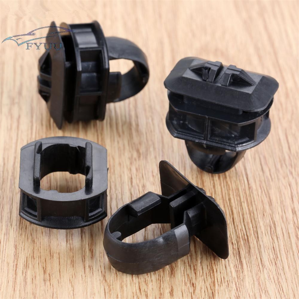 50x Side Skirt Trim Retainer Clips For Mercedes Benz C/E/CLK Class Black Plastic
