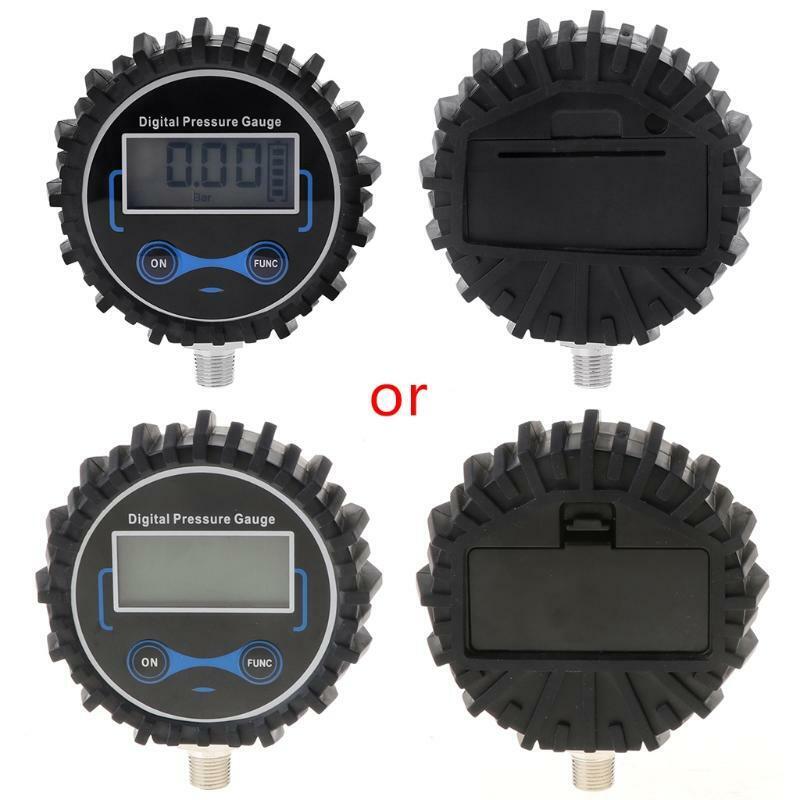 0-200PSI Digital Air Pressure Gauge 1/8 NPT Tire Pressure Monitoring System