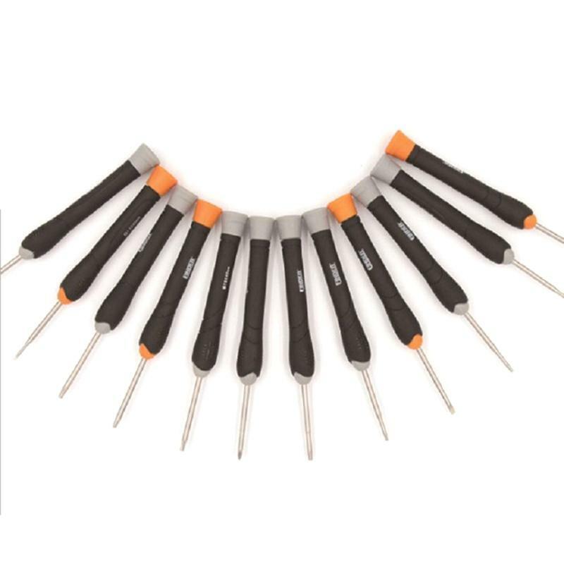 Multifunctional 12 Pieces Security Screwdriver Bit Set Hand Screwdriver Tool
