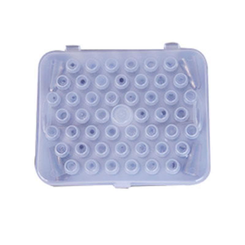 52 Pieces Stainless Steel Icing Piping Cake Nozzles with Storage Box Durable Use