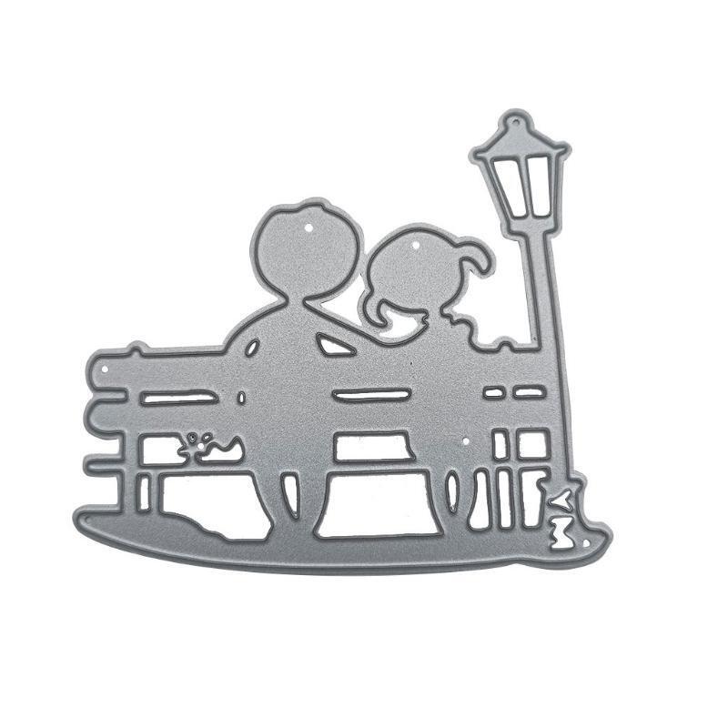 Boy Girl Metal Cutting Dies Stencil DIY Scrapbooking Album Paper Card Template