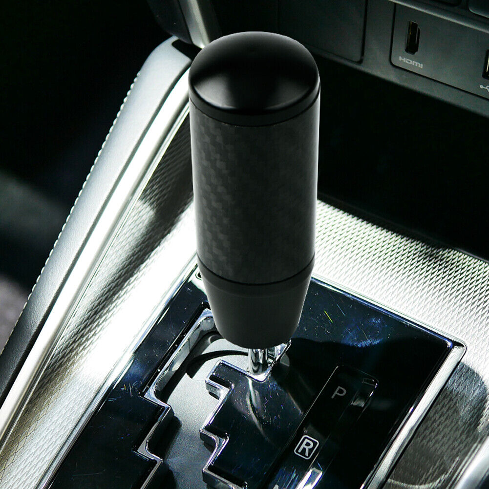 Carbon Fiber Gear Shift Knob Universal Automobile Shifter Lever Stick Knob