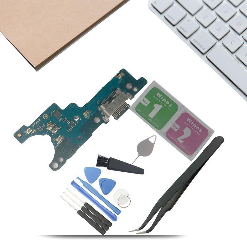USB Charging Port Flex Cable Replace with Repair Tools for GalaxyA11/A115/A115U