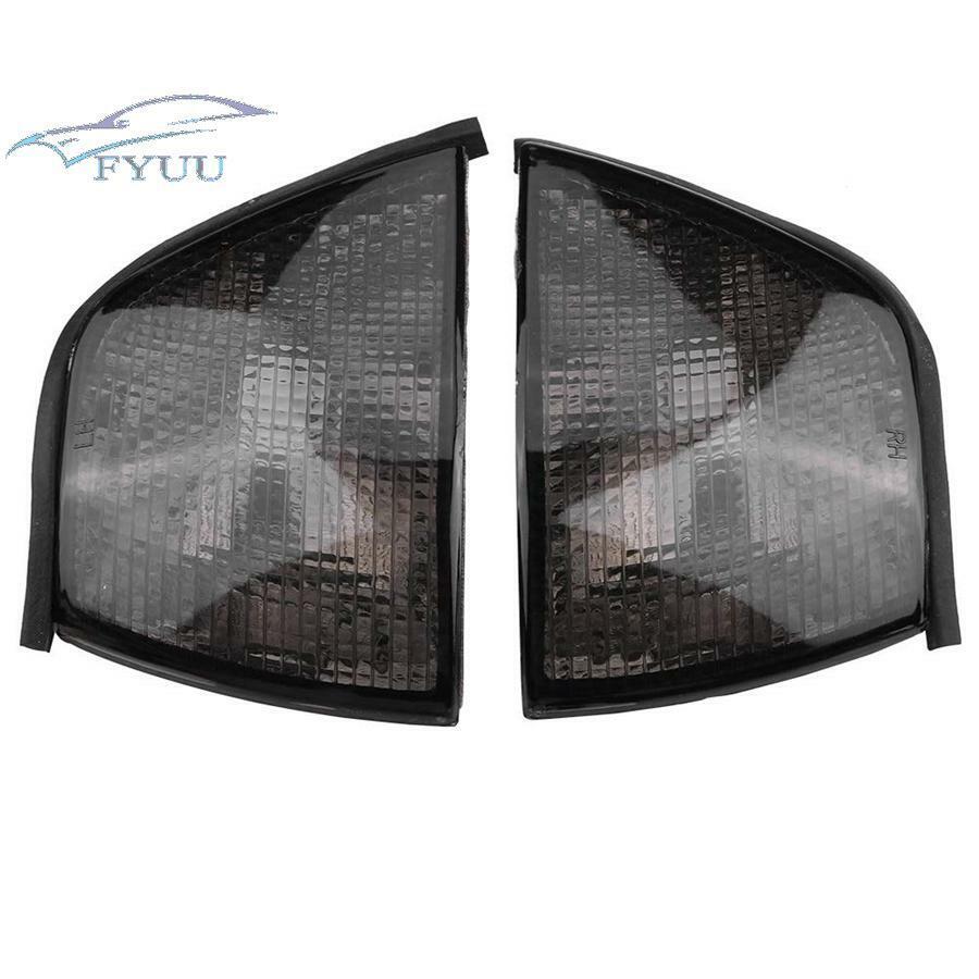 For BMW E36 3Series Corner Light Turn Signal + Fog Lights Lamps Crystal Lens Fit