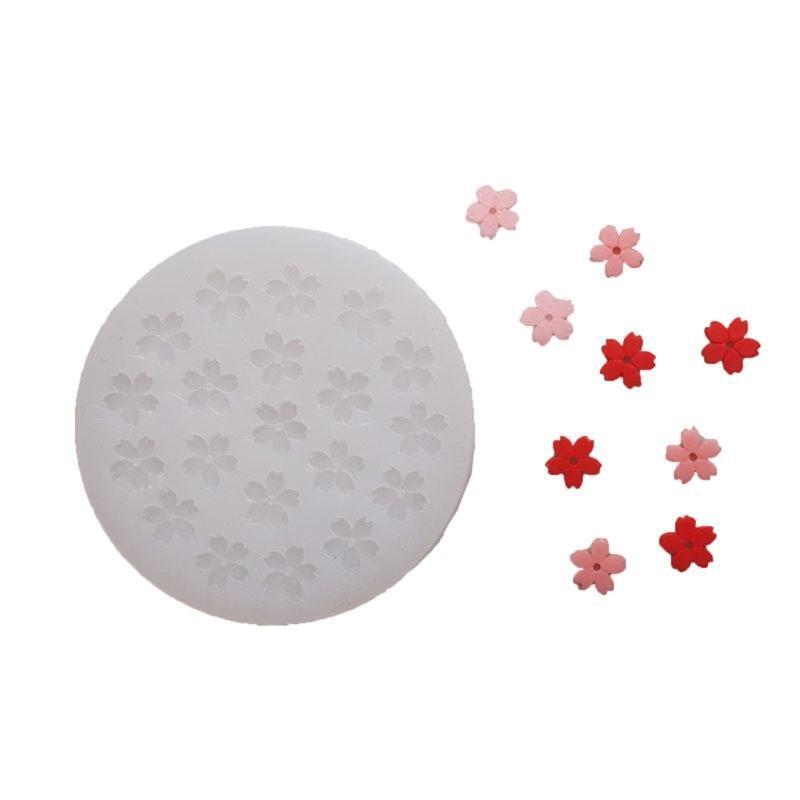 Flower Ornaments Casting Handicraft Mold Handmade Cherry Jewelry Pendant Mold