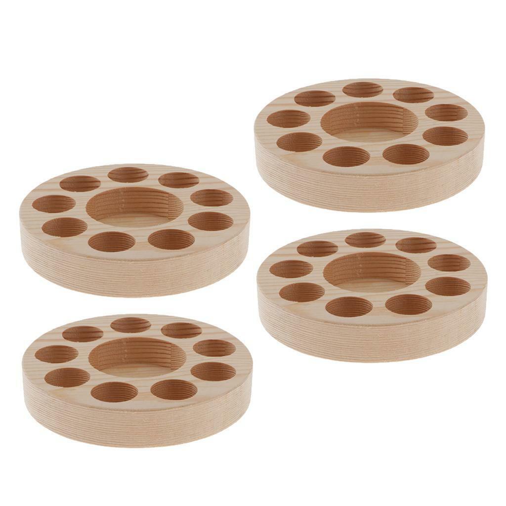 4Pcs   Holder Cosmetic Makeup Tray Holds  10 Bottles