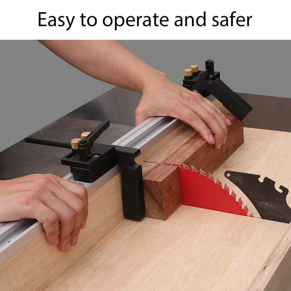 45 Chute T Slot Miter Track with Scale for T Track DIY Tools (C Left)